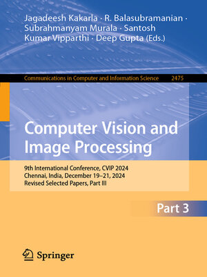 cover image of Computer Vision and Image Processing